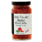 102E Zesty Tomato Jalapeno Bruschetta