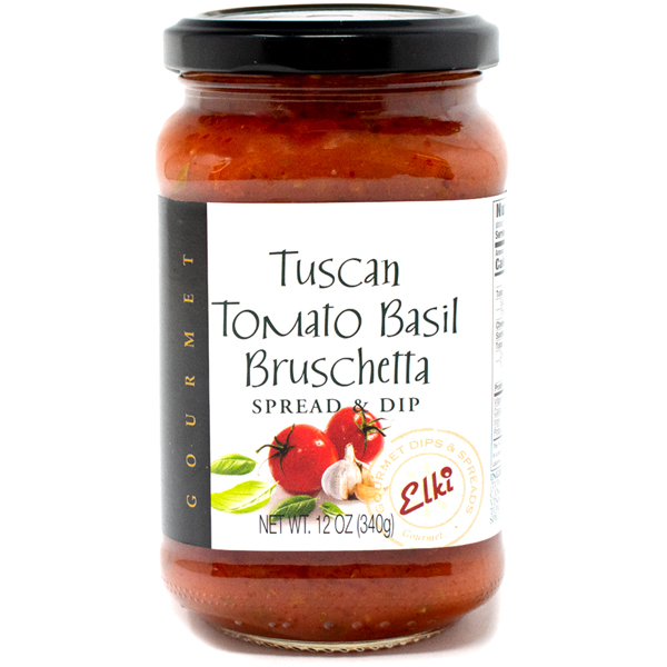 Elki Tuscan Tomato Basil Bruschetta
