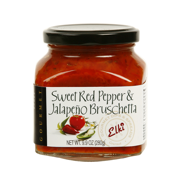 Piquillo Jalapeno Bruschetta