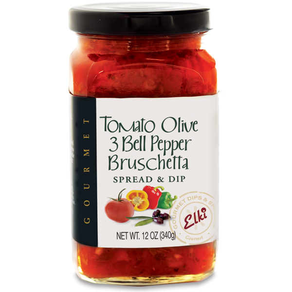 Elki 101E Tomato Olive 3 Bell Pepper Bruschetta