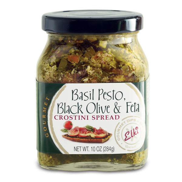 Elki Basil Pesto, Black Olive & Feta