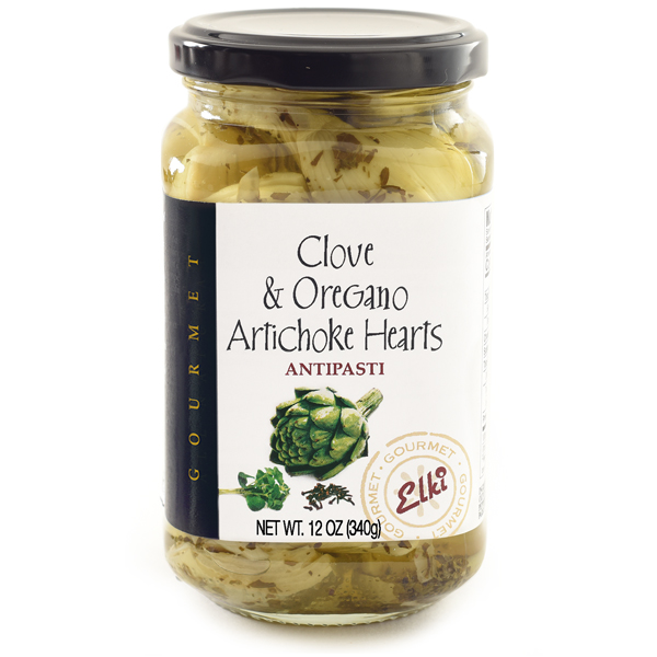 Elki 148E Clove Oregano ARtichoke Hearts Antipasti