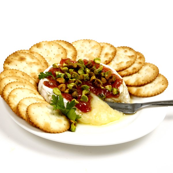 Elki Water Crackers With Brie
