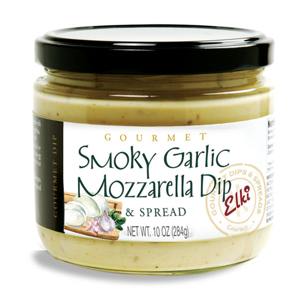 Smoky Garlic Mozzarella Dip and Spread